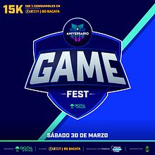 Game Fest 4to aniversario Digital & Vintage. Un proyecto de Ilustración tradicional y Publicidad de Antonio Martinez - 01.10.2019