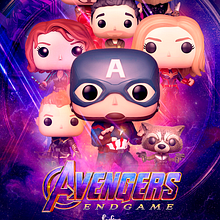 Poster Marvel Avenger version Funko. Un proyecto de Retoque fotográfico de Antonio Martinez - 01.10.2019