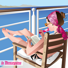 Ilustración para La Menorquina. Traditional illustration project by Matilda Lombas - 08.15.2019