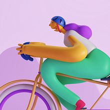 Poster Expobici. 3D, Traditional illustration, and 3D Modeling project by Tati Astua - 07.02.2019