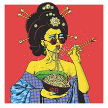 elrow series. Projekt z dziedziny Design, Projektowanie graficzne, Trad, c, jna ilustracja, Ilustracja c i frowa użytkownika Ricard Guixà - 25.08.2019
