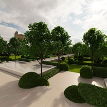 Diseño 3D Jardin Malaga. 3D, Architecture, Interior Architecture, Design, Graphic Design, and Fine-Art Photograph project by Luis Sosa Llopis - 10.02.2019