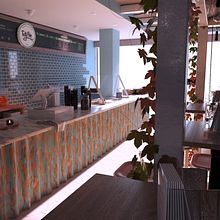 Tasty Poke Moraleja. 3D, Architecture, Digital Architecture, Interior Architecture, Fine Arts, Design, and Fine-Art Photograph project by Luis Sosa Llopis - 10.02.2019