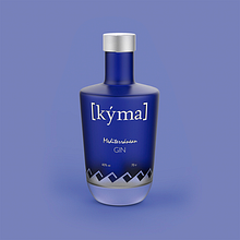 Kyma Gin. Br, ing, Identit, and Packaging project by Alex Fernandez Santos - 10.02.2019