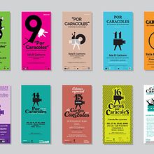 Cortos por Caracoles. Film, and Graphic Design project by Lola Largo - 06.02.2019