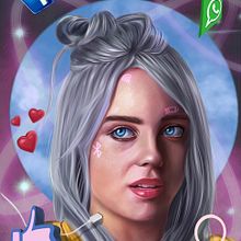 Retrato Ilustrado REDES SOCIALES. Un progetto di Illustrazione tradizionale e Illustrazione digitale di Oscar Martinez - 02.10.2019