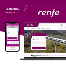 Rediseño de la web de Renfe en 3 días. Design, Interactive Design, Web Design, and UX / UI project by Javier Balvin Lau - 10.02.2019