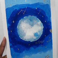 Sobre mim. Un proyecto de Pintura a la acuarela de Jessica Rosa - 03.10.2019