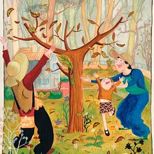 2019- L'Arbre de la Jana, El Arbol de Jana,  Jana's Tree,  . Un proyecto de Ilustración tradicional de Isabel Badia i Nogués - 03.10.2019