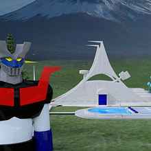 Mazinger Z ALIVE. 3D Animation, 2D Animation, and Photo Retouching project by Luis Miguel Cortés Carballo - 10.03.2019