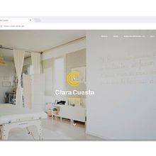 Clara Cuesta. Un proyecto de Diseño Web de El estudio de Coco - 03.10.2019