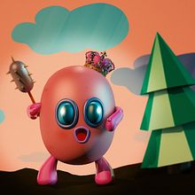 Cinema 4D . % Mirian González González tarafından hazırlanan 3D projesi - 11.06.2019