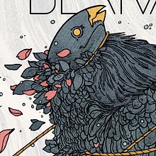 DERIVA "HAIKU I" COVER ARTWORK. Desenho, Design, Design gráfico e Ilustração tradicional projeto de Álvaro Cubero González - 03.10.2019