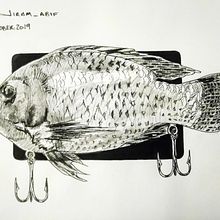 InktoberDomestika. Un projet de Dessin, Dessin artistique et Illustration traditionnelle de Jiram Gómez - 03.10.2019