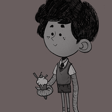 Octopus Kid. Un proyecto de Diseño de personajes e Ilustración digital de Iker J. de los Mozos - 04.10.2019