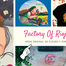 Tienda Moda y Complementos con ilustraciones inéditas. Factory Of Riojans.. Projekt z dziedziny  użytkownika saulgoodman - 05.10.2019