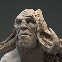 Gof of war fanart Ein Projekt aus dem Bereich 3D von Javier Benver - 05.10.2019