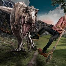 Fotografía creativa y fotocomposición con Photoshop - Jurassic Park. Un proyecto de Fotografía y Gestión del diseño de Juan María Algaba Martínez - 05.10.2019