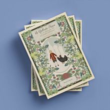 Libro "La gallinita negra" de Antony Pogorelsky. Editorial Design, Digital Illustration, Children's Illustration, and Vector Illustration project by Meritxell Gil - 01.05.2020