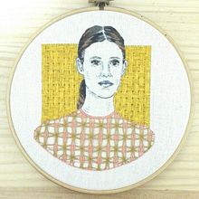 Mi Proyecto del curso: Creación de retratos bordados. Projekt z dziedziny  Haft użytkownika gutierrez_moreda - 07.10.2019