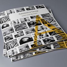 Diseño clásico de los folletos de GA_P. Un progetto di Direzione artistica, Design editoriale e Graphic design di José Á. Rodríguez - 07.10.2015