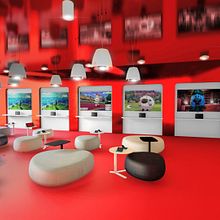 Flagship Store Nintendo Madrid. Architecture project by Aitor Rodriguez Prado - 09.16.2019