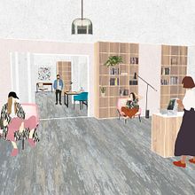 Creative studios - interior studies . % Klaudia Kosarko tarafından hazırlanan Mimarlık, Ve İç Tasarım projesi - 06.10.2018