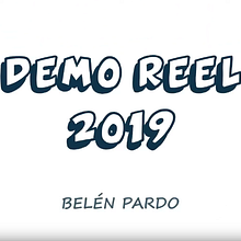 Demo Reel 2019. Un proyecto de 3D, Animación, Animación 2D, Animación 3D, Animación de personajes, Creatividad, Dibujo, Diseño de juegos, Diseño de personajes, Diseño de personajes 3D, Diseño gráfico, Edición de vídeo, Ilustración digital, Ilustración vectorial, Modelado 3D, Motion Graphics, Multimedia, Pixel art, Post-producción fotográfica		, Postproducción audiovisual, Retoque fotográfico, Rigging, Stop Motion, Stor, board, UX / UI, VFX, Vídeo y Videojuegos de Belén Pardo - 04.10.2019