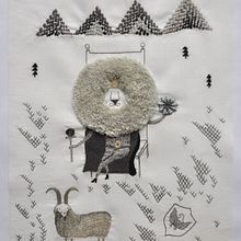 El Emperador. Embroider project by Adriana Torres - 12.01.2015