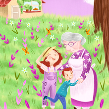Ada y el árbol sabio. Un proyecto de Ilustración infantil de Eva Rodríguez - 21.09.2019