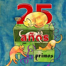Restaurante Primos 25 años. Un projet de Conception d'affiches de Grafigatos - 01.05.2007