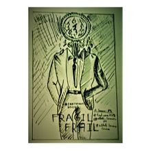 #Inktober 2019 Dia 8, (Fragil). . Desen, Design de caractere, Ilustrație tradițională & Ilustrație pentru copii de Alberto Serrano Casaus - 10.08.2019