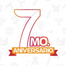 7mo. Aniversario de Interacción Total. Logo Design project by Jesús Chan Braga - 10.08.2019