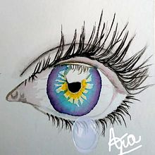 Ilustración grafito  y acuarela  . % Angela B tarafından hazırlanan Geleneksel illüstras, Ve on projesi - 10.09.2019