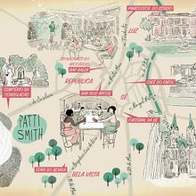 Mapas Popload. Traditional illustration project by Eva Uviedo - 09.09.2019