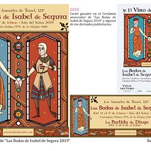 Las Bodas de Isabel de Segura 2019. Comic, Design, Poster Design, Traditional illustration, and Digital Illustration project by Sara Jotabé - 02.01.2019