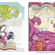 Cartelería y merch varios. Design, Poster Design, Traditional illustration, Digital Illustration, and Children's Illustration project by Sara Jotabé - 07.09.2018