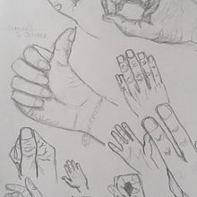 Drawing for Beginners Level -1 course. Drawing project by Regina von Reitzenstein - 10.09.2019