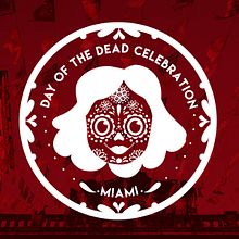 Day of the dead celebration miami - Logo. Un progetto di Design e Design di loghi di Yeimy Herrera - 10.10.2019