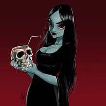 Morticia . Een project van Stripboek y Digitale illustratie van Josep Giró - 01.10.2019
