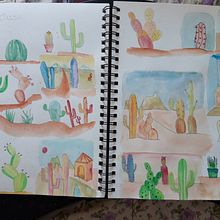 Mi Proyecto del curso: Técnicas de ilustración para desbloquear tu creatividad. Traditional illustration project by saracevedo - 10.12.2019