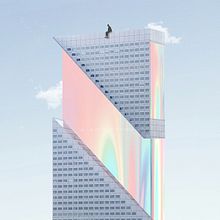 Higher Places Ein Projekt aus dem Bereich Collage, Plakatdesign, Verlagsdesign, Grafikdesign, Traditionelle Illustration und Digitale Illustration von Kevin - 10.10.2019