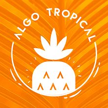 Algo tropical logo . Un progetto di Design e Design di loghi di Yeimy Herrera - 10.10.2019