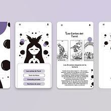 Mi Proyecto del curso: Witch Bell App - Tu app mágica. Un progetto di Illustrazione tradizionale e UX / UI di niña silla - 10.10.2019