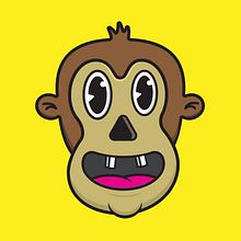 Monkey. Un progetto di Graphic design, Illustrazione tradizionale e Illustrazione digitale di Oscar Munguía - 11.10.2019