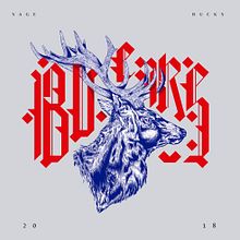 Sage - Bucks. Een project van  Art direction, Traditionele illustratie y  Belettering van Simón Londoño Sierra - 15.07.2017