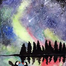 Mi Proyecto del curso: Técnicas modernas de acuarela. Un proyecto de Ilustración tradicional, Ilustración infantil y Pintura a la acuarela de Irene Moreno Soler - 12.10.2019