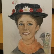 Mi Proyecto del curso: Retrato ilustrado en acuarela. Fine Arts project by Javi Sarutobi - 10.12.2019