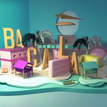 Mi Proyecto del curso: Dirección de Arte con Cinema 4D. 3D project by Vanessa Rojas - 10.13.2019