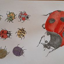 Mi Proyecto del curso: Técnicas de ilustración para desbloquear tu creatividad. Traditional illustration project by Loles Macau - 10.13.2019